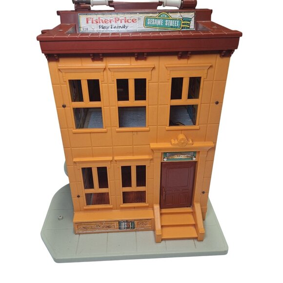 Fisher Price Sesame Street Hoopers Store Play Family House‎ Vintage 1975 Carry